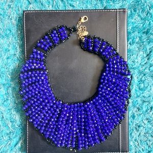 Beaded statement necklace